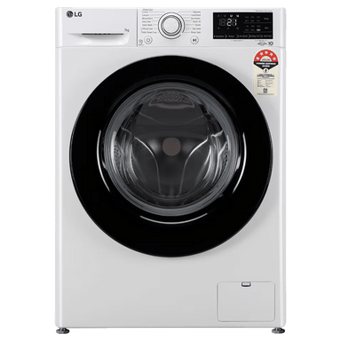 Buy LG 11 kg 5 Star Inverter Fully Automatic Front Load Washing Machine  (FHP1411Z9B.ABLQEIL, Steam Wash Technology, Black) Online - Croma