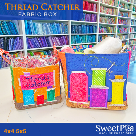 thread catcher fabric box