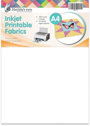 Matilda’s Own Inkjet Printable Fabric