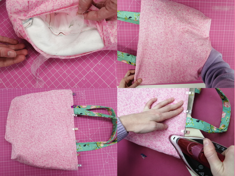 understitch lining final steps