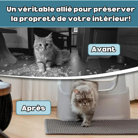 tapis-litière-chat-propreté