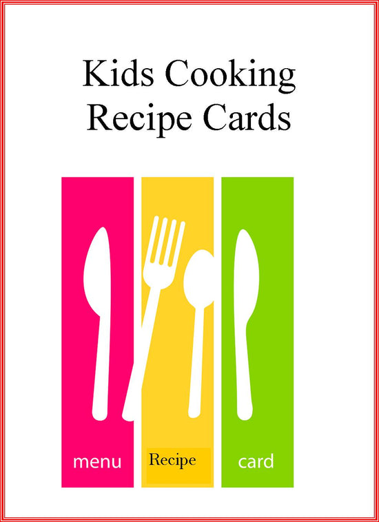 Kitchen Measuring Chart Worksheets - Cooking Measurements Worksheets-D –  Kids Cooking Activities