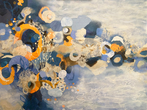 Kathy Ferguson's "Nantucket Summer" commissioned painting