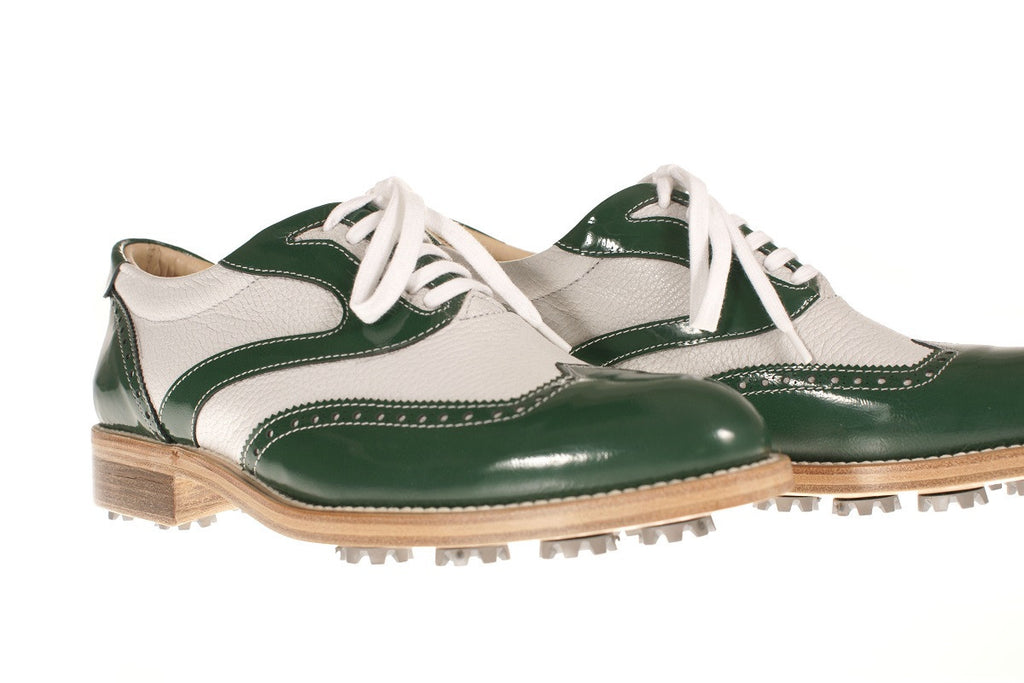 Green & White Golf Shoes - Buy Online Milan Toronto NYC – Treccani Milano