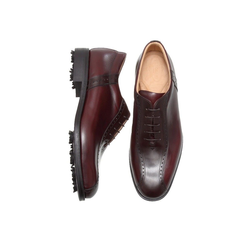 maroon golf shoes