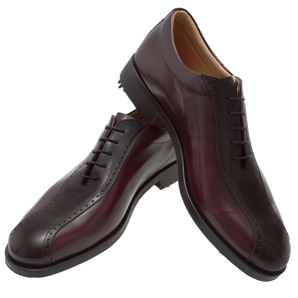 Leather Golf Shoes Handmade in Italy - Available Dallas – Treccani Milano