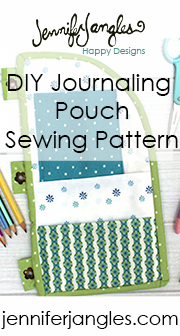DIY journaling pouch