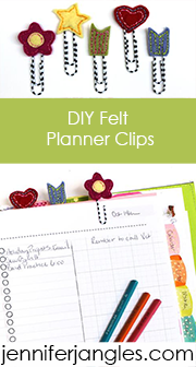 diy planner clips
