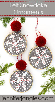 Felt Holiday Ornaments Sewing Pattern - Digital – Jennifer Heynen