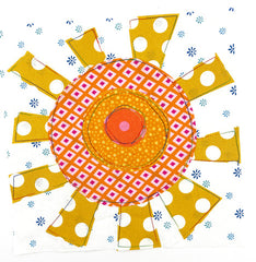 Sunshine Applique Quilt Block