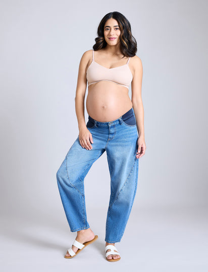 Barrel Leg Jeans Image 1