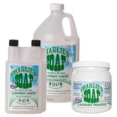 Charlie's Soap Laundry Detergent - 3 sizes - liquid and powder