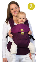 Lillebaby Complete Baby Carrier - Front Face Out Position