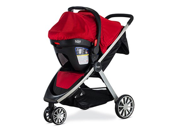 red britax stroller