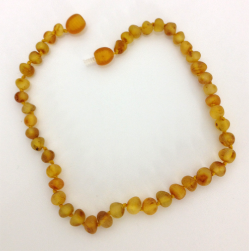 healing hazel amber necklace