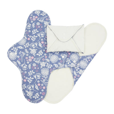 unbleached organic cotton sanitary pads