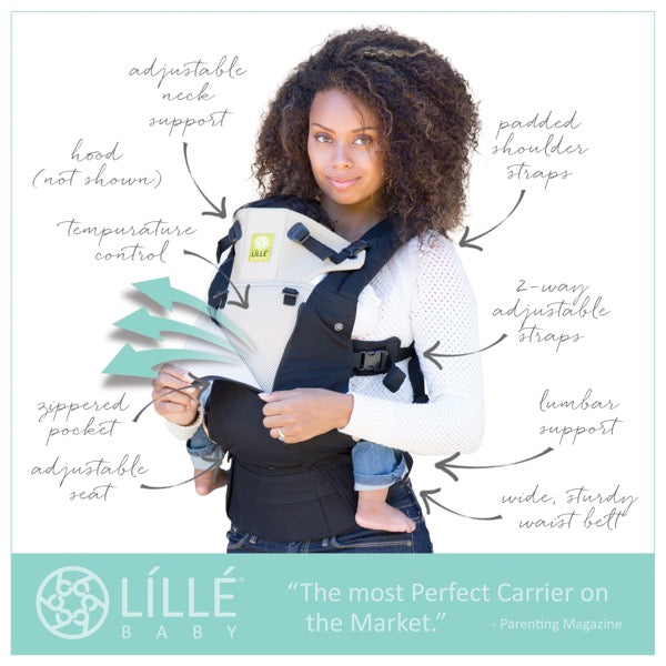 lillebaby carrier positions instructions