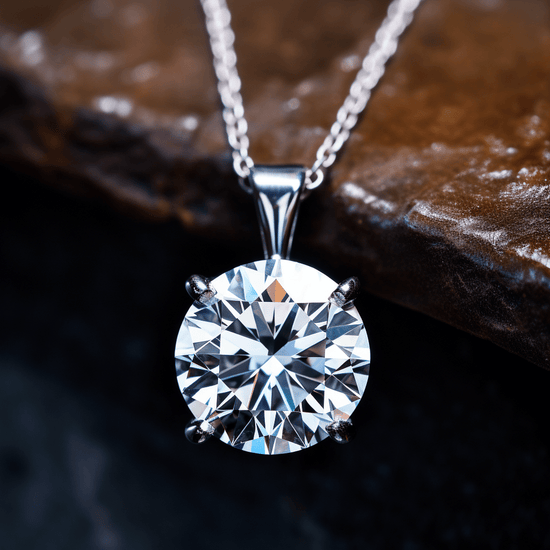 CVD diamond pendant 