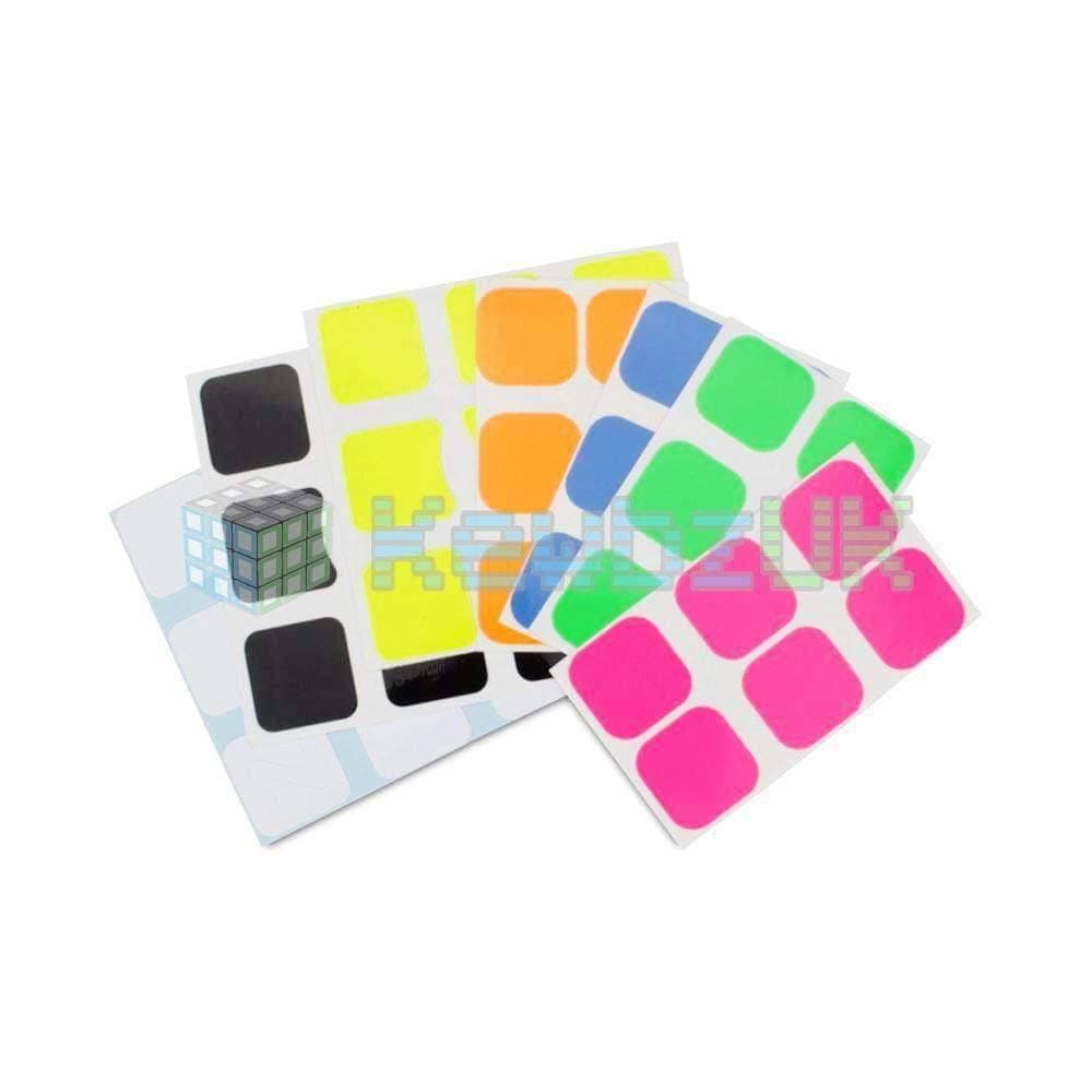 GAN 3x3 Factory Full-Bright Sticker Set