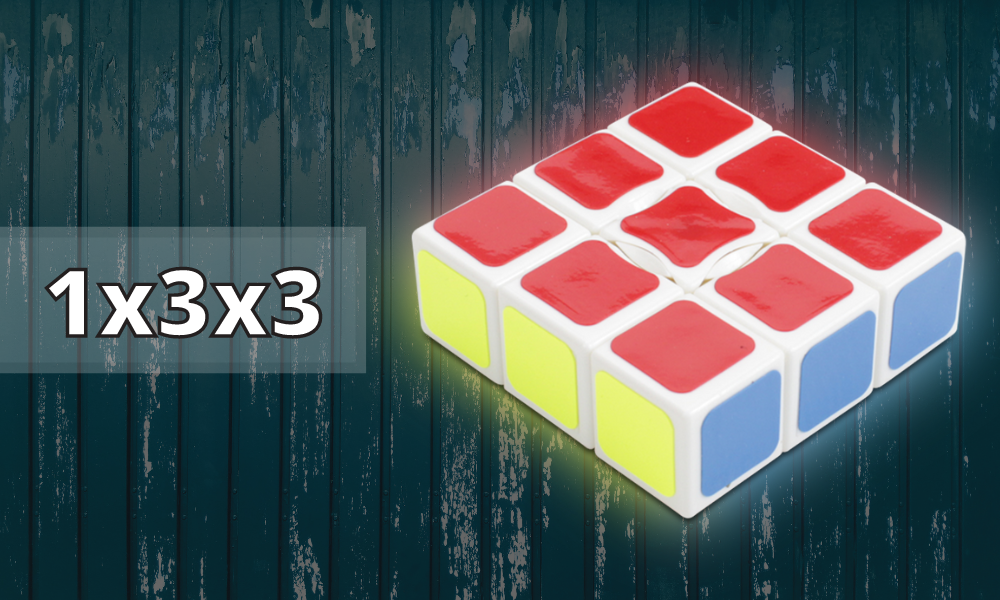 How To Solve a 1x3x3 cube Tutorial Beginner walkthrough guide KewbzUK