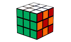 Superflip cube | Cool Rubik's Cube Patterns To Make | KewbzUK