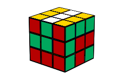 Superflip cube | Cool Rubik's Cube Patterns To Make | KewbzUK