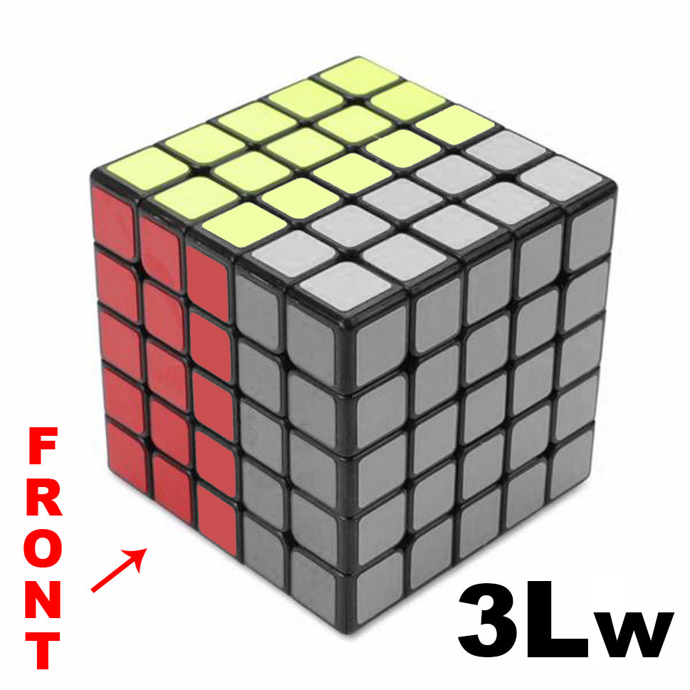 4x4 Wide Layer moves & Notation guides - UK Speed cubes Notation Guides