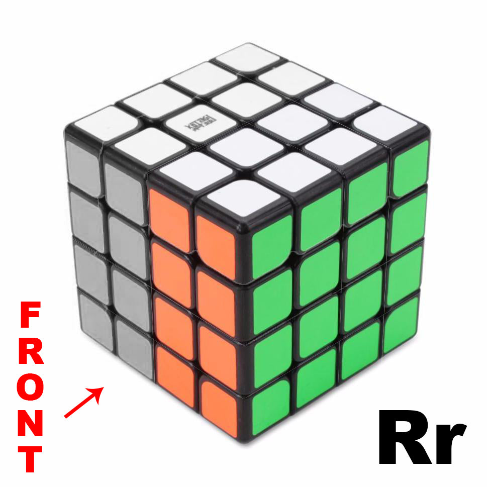 4x4 Wide Layer moves & Notation guides - UK Speed cubes Notation Guides...