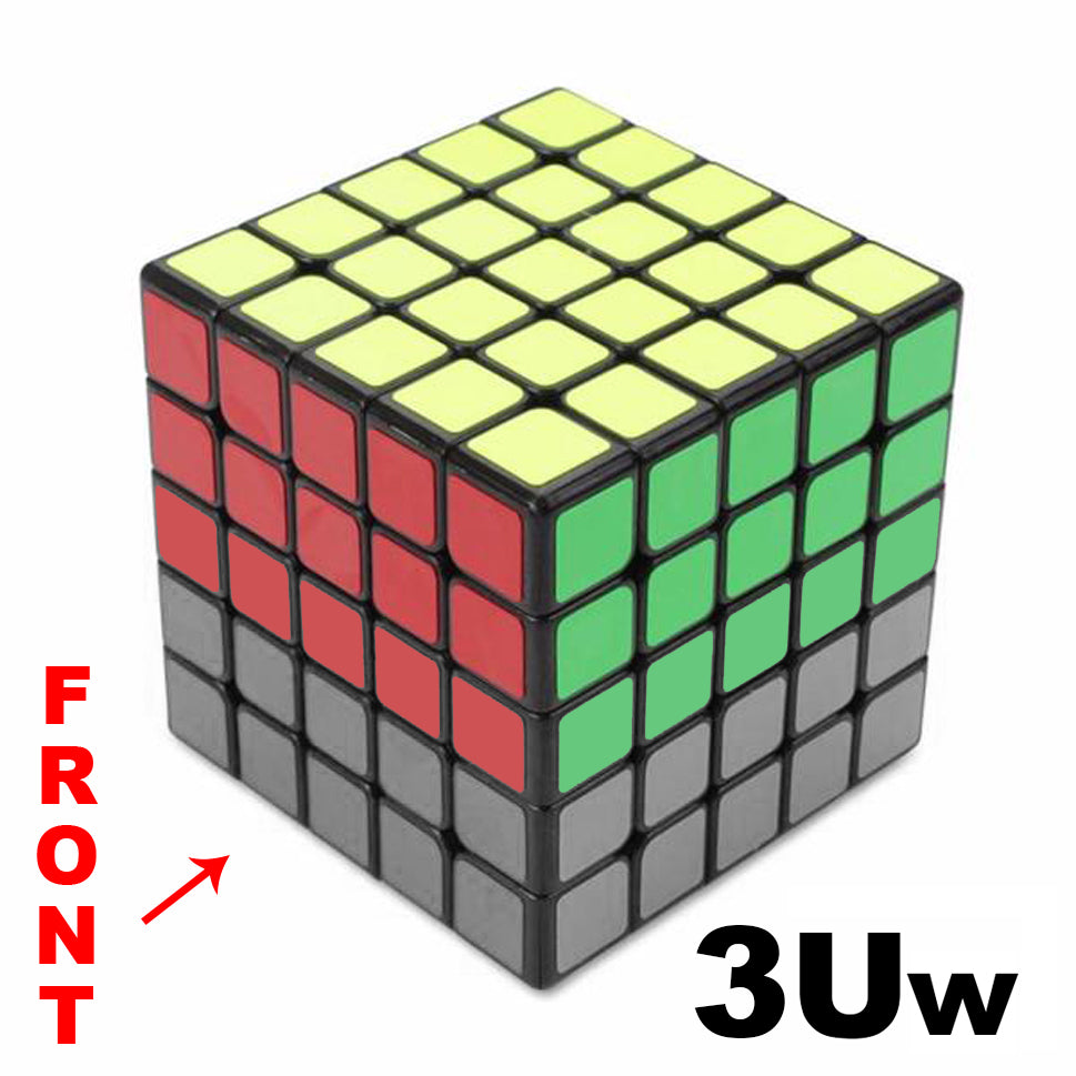 4x4 Wide Layer moves & Notation guides - UK Speed cubes Notation Guides