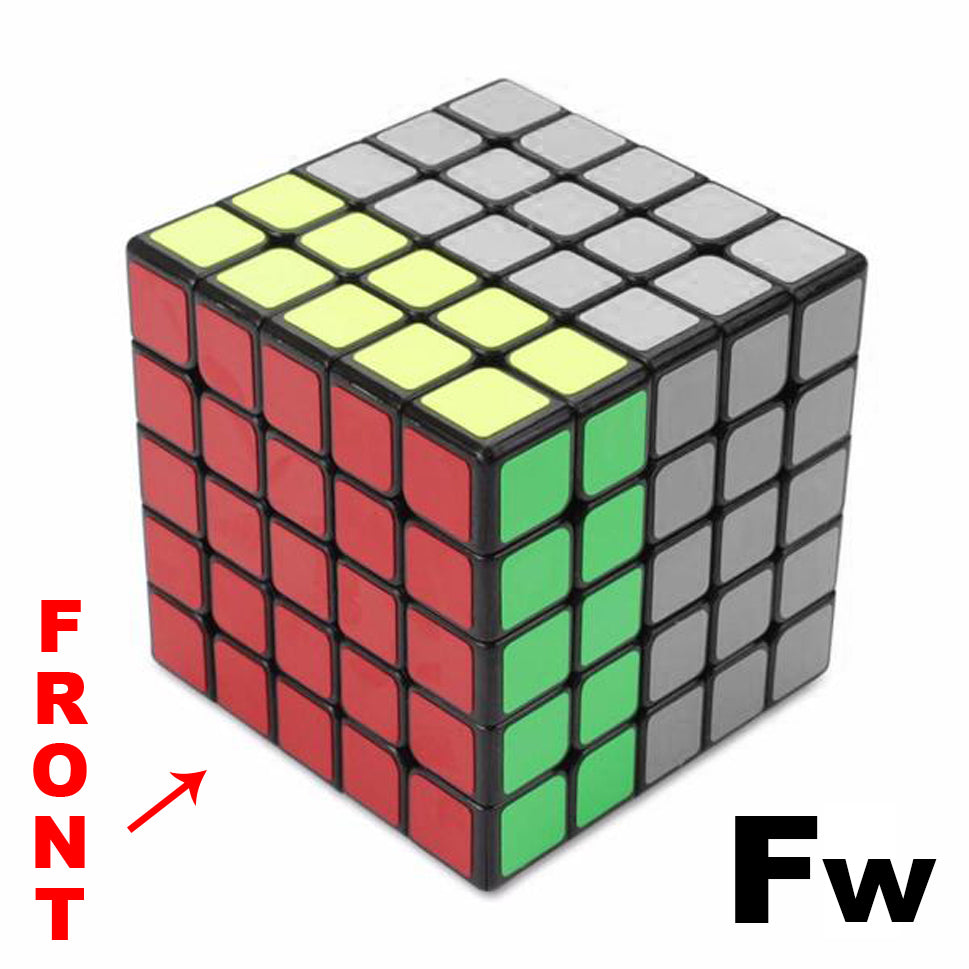 4x4 Wide Layer moves & Notation guides - UK Speed cubes Notation Guides