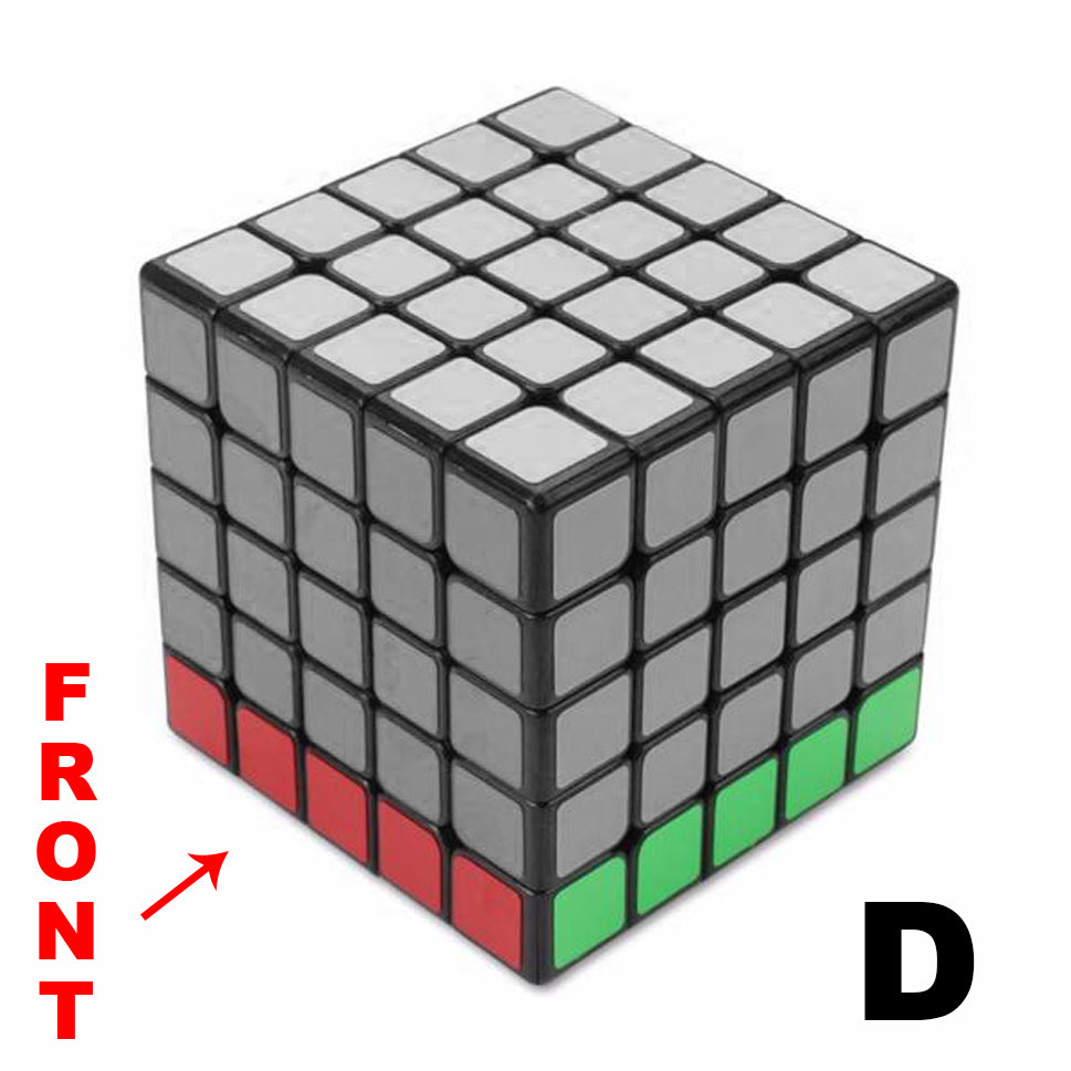 4x4 Wide Layer moves & Notation guides - UK Speed cubes Notation Guides