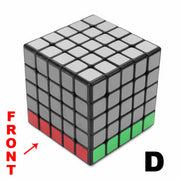 5x5 rubik's cube algorithms sheet