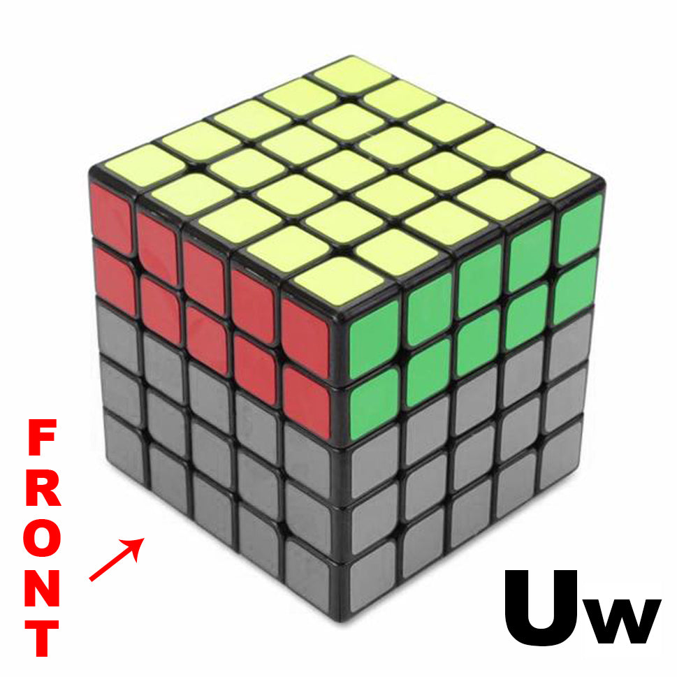 4x4 Wide Layer moves & Notation guides - UK Speed cubes Notation Guides