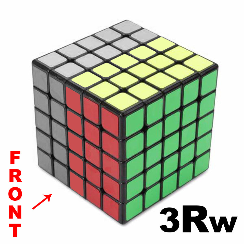 4x4 Wide Layer moves & Notation guides - UK Speed cubes Notation Guides