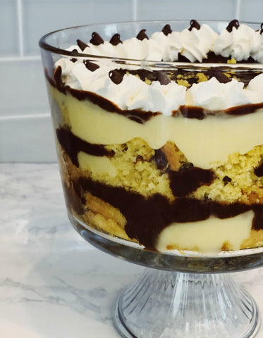 boston cream pie, trifle dessert