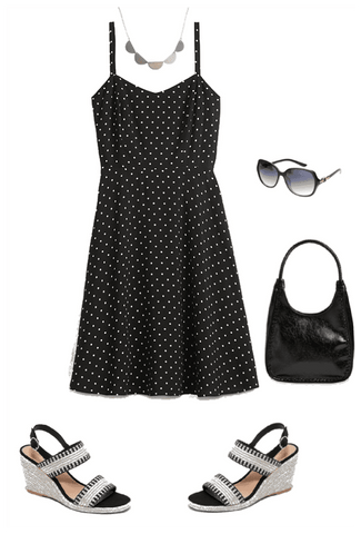 Little Black Dress Summer Outfit for Women