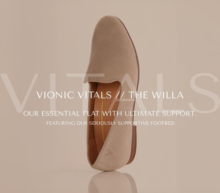 Willa Slip On Flat Vionic Shoes Canada