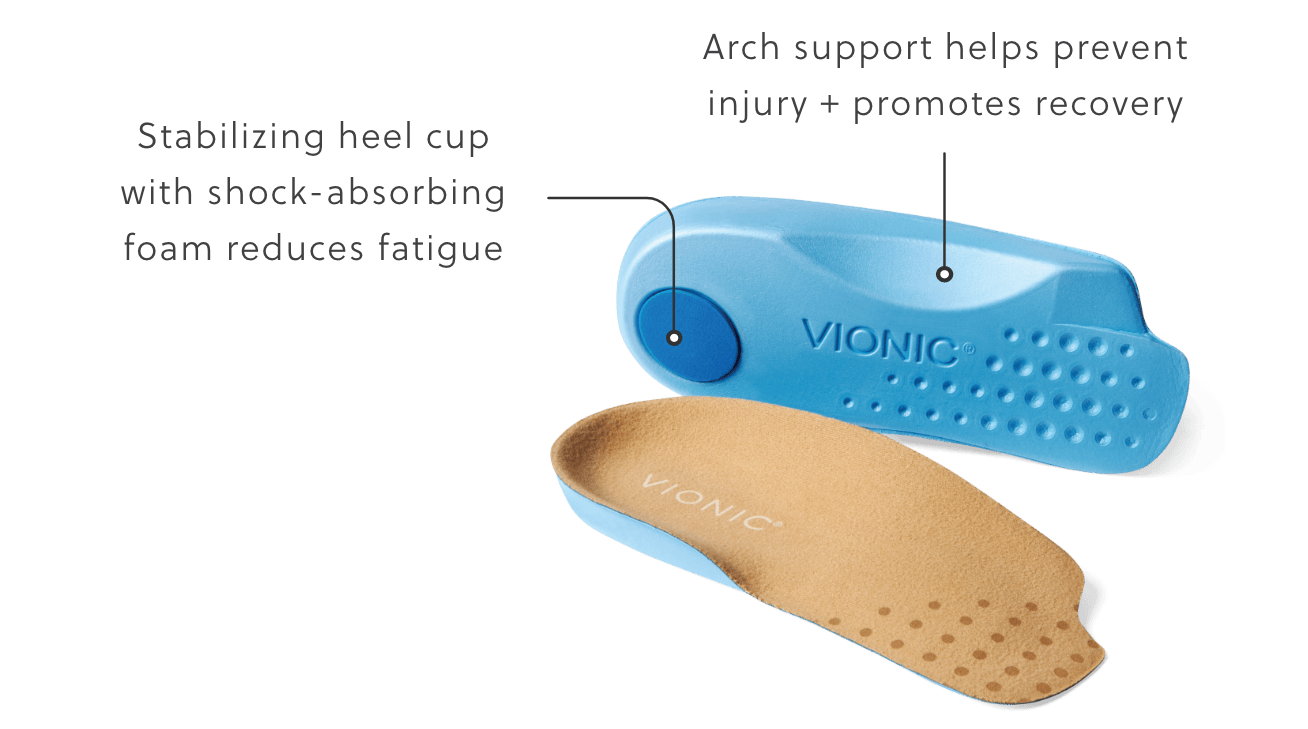 Medium support insole