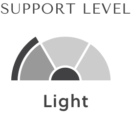 Support level: light