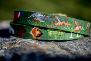 duck_bird_hunting_dog_belt_green