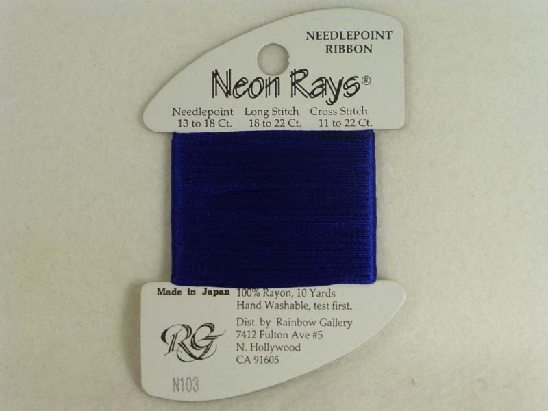 Sapphire {Indigo} Silk Ribbon