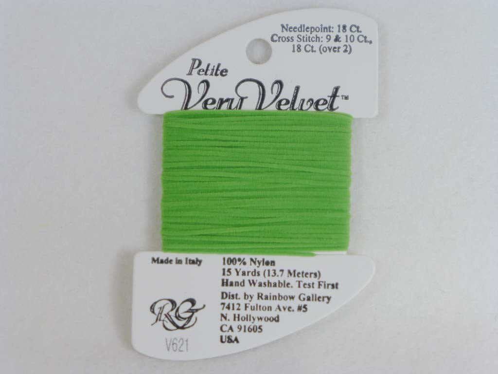 Petite Very Velvet V621 Lite Green – Beehive Needle Arts