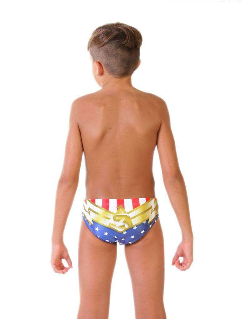 superhero swimsuit boy