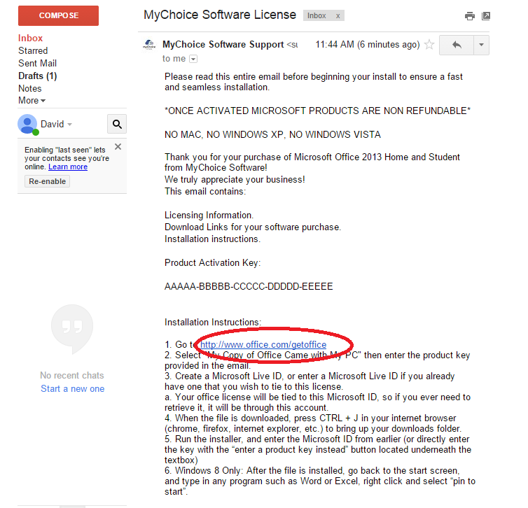 Español - Guía de instalación de Microsoft Office 