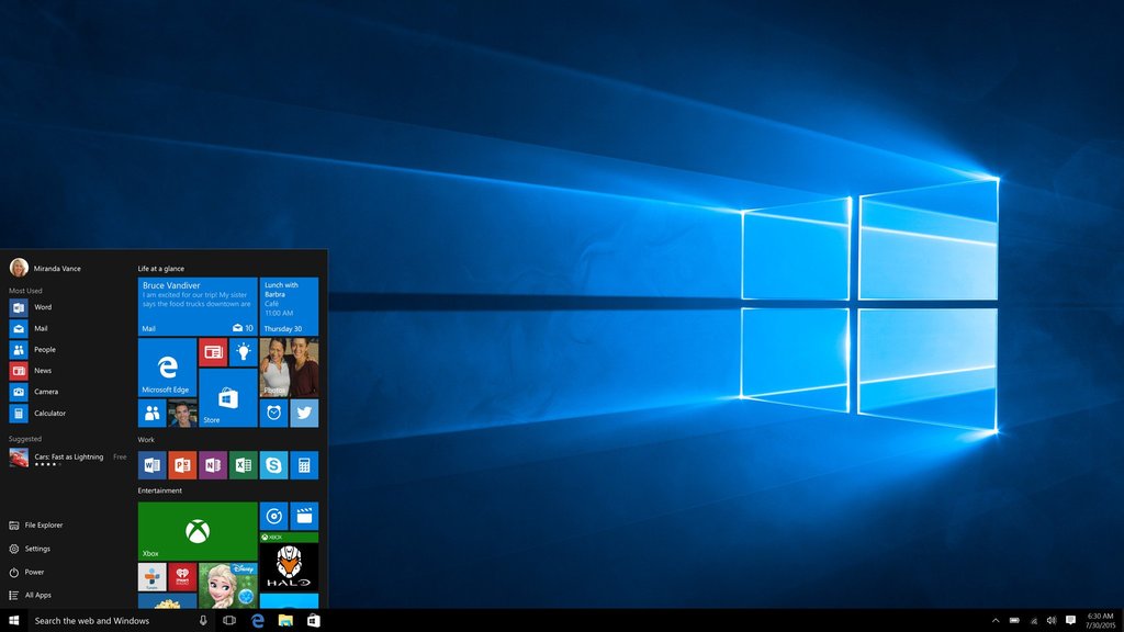 MS Windows 10 Pro