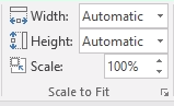 excel 2016, page layout, scale to fit