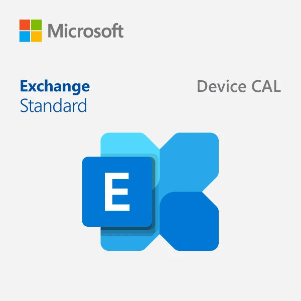 Microsoft Exchange Server Standard 1 Device CAL License & Software Assurance Open Value 1 Year