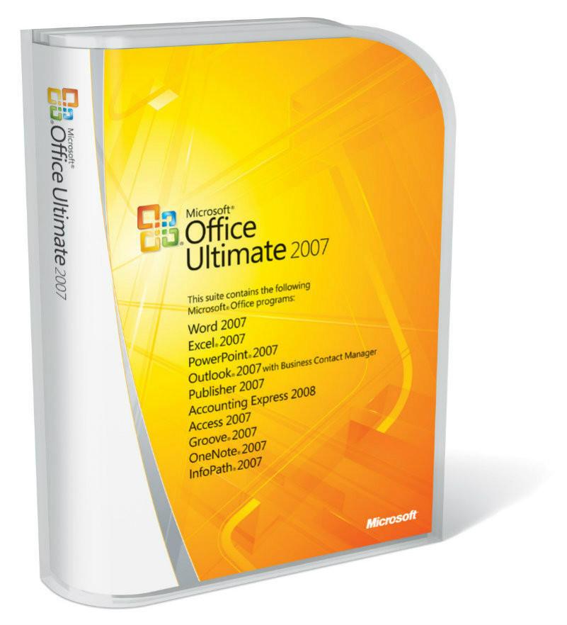 Microsoft Office 2007 Ultimate license