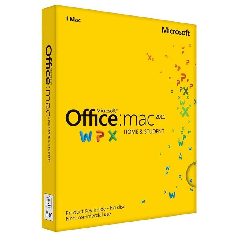 microsoft office home & student 2011 for mac