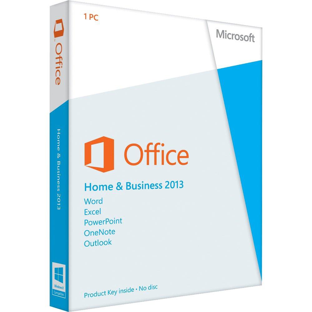 Microsoft Office Home Business 2013 License Spanish